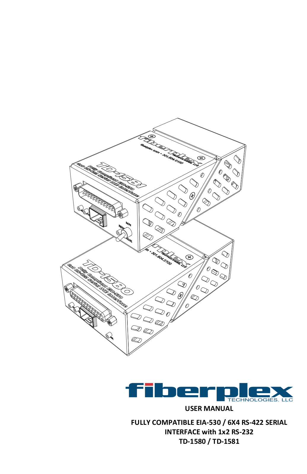 FiberPlex TD-1580 User Manual - ManualMachine.com