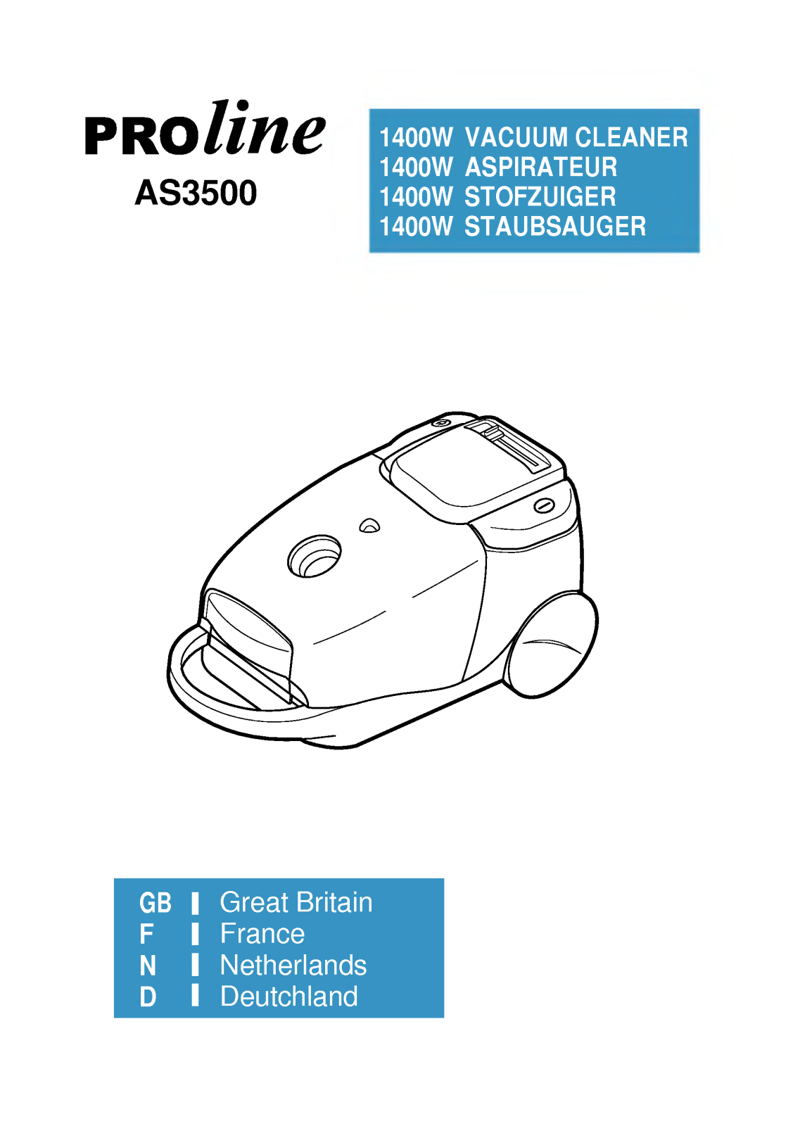 LG VT3500D User Manual