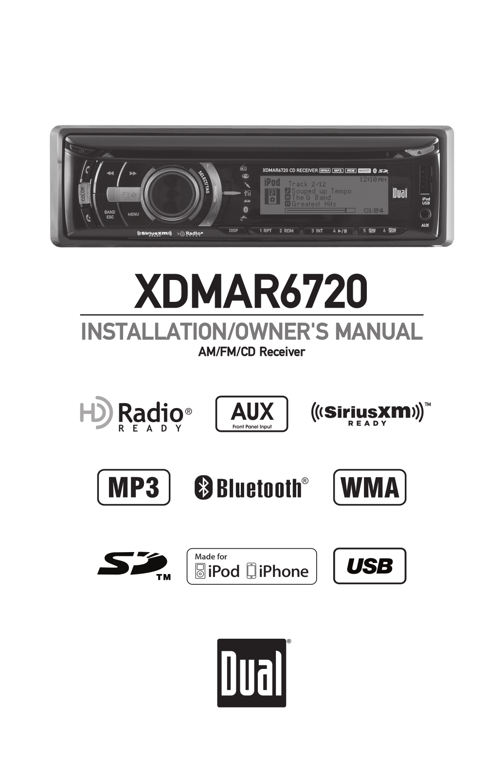 Dual XDMAR6720 User Manual