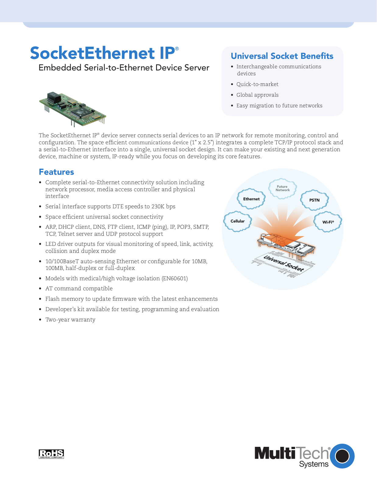 Multi-Tech Systems EN60601 User Manual