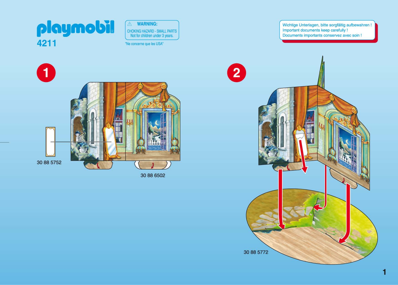 Playmobil 4211 Instructions