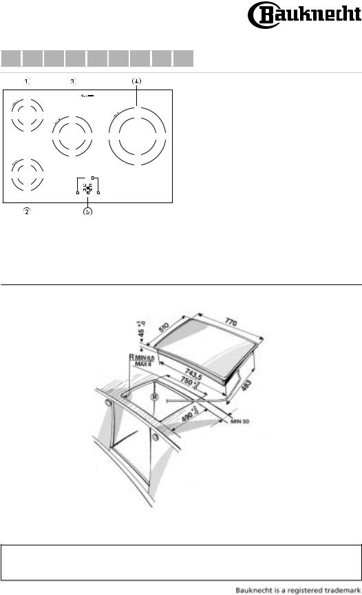 Whirlpool ETPI 5740 IN/01 INSTRUCTION FOR USE