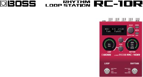 Boss RC-10R User Manual