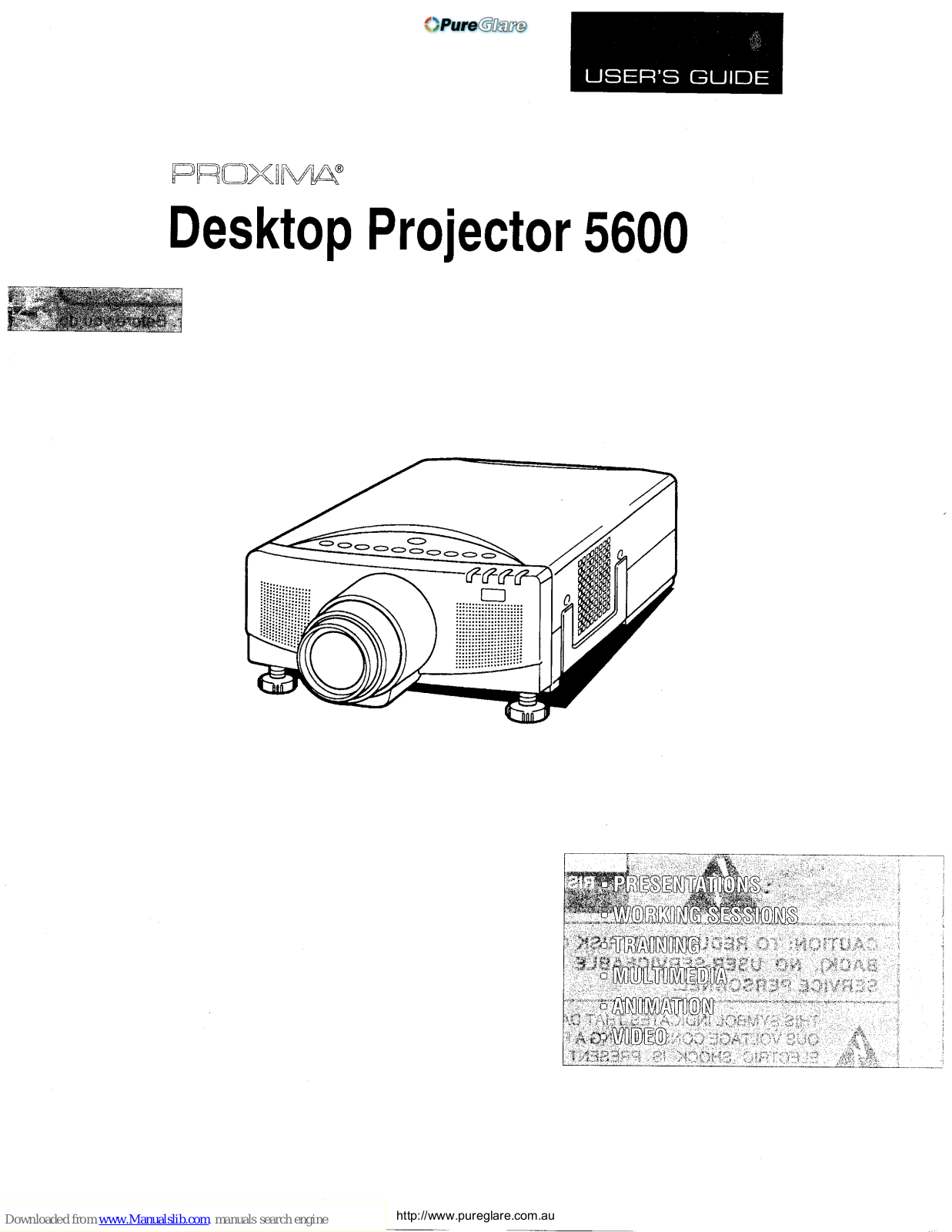 Proxima 5600 User Manual