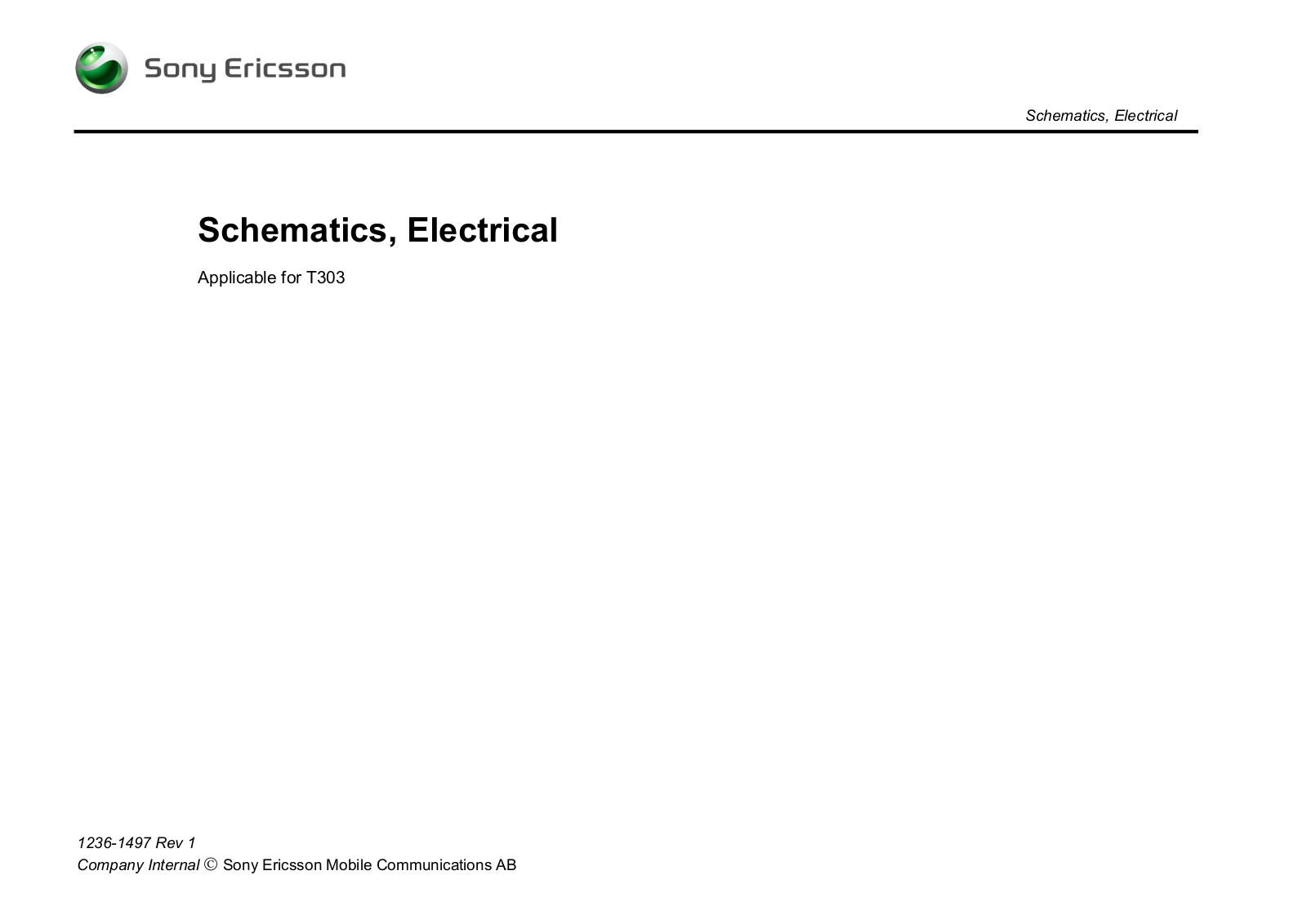 SE T303 Schematic