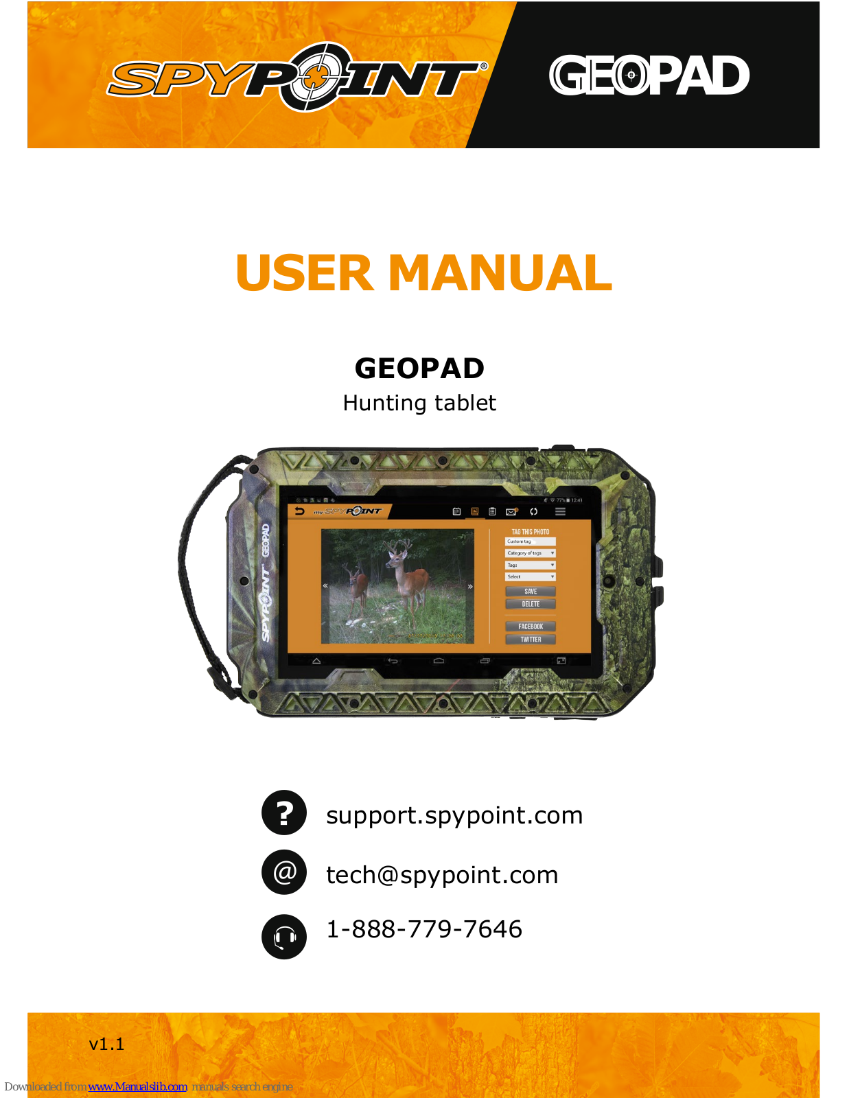 Spypoint Geopad User Manual