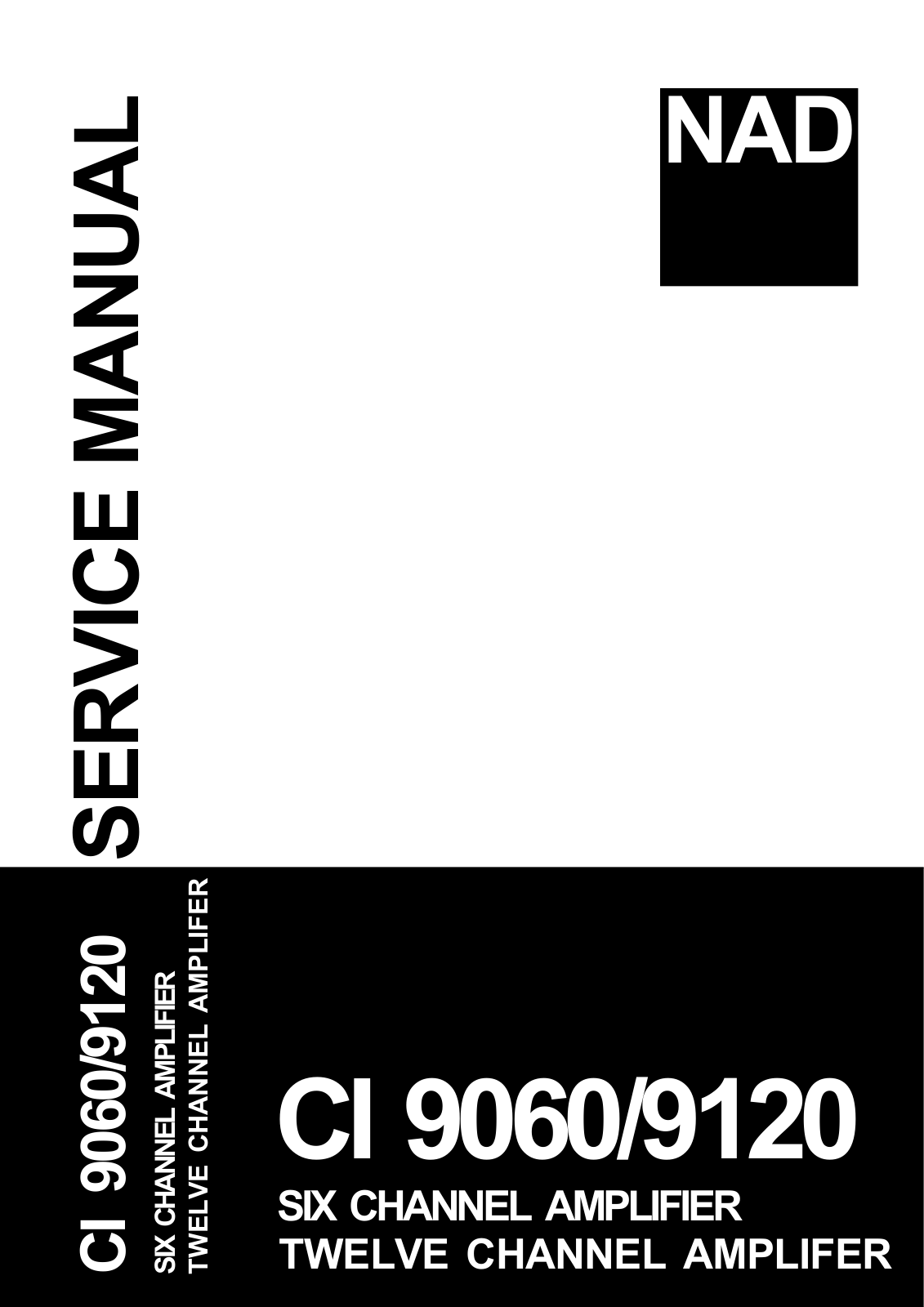 NAD CI-9060, CI-9120 Service manual