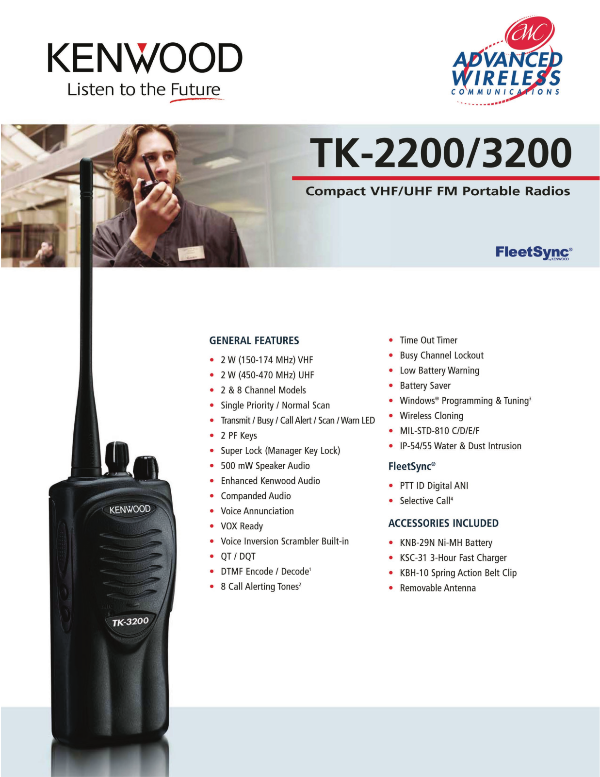 Advanced Wireless Solutions TK-3200, TK-2200 User Manual