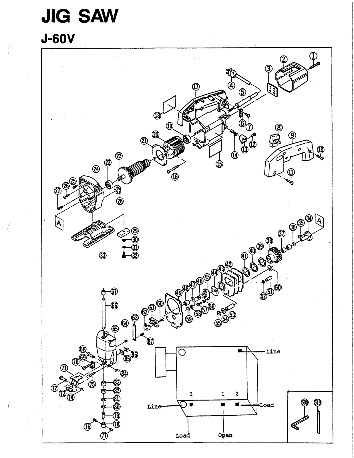 Ryobi J60V User Manual