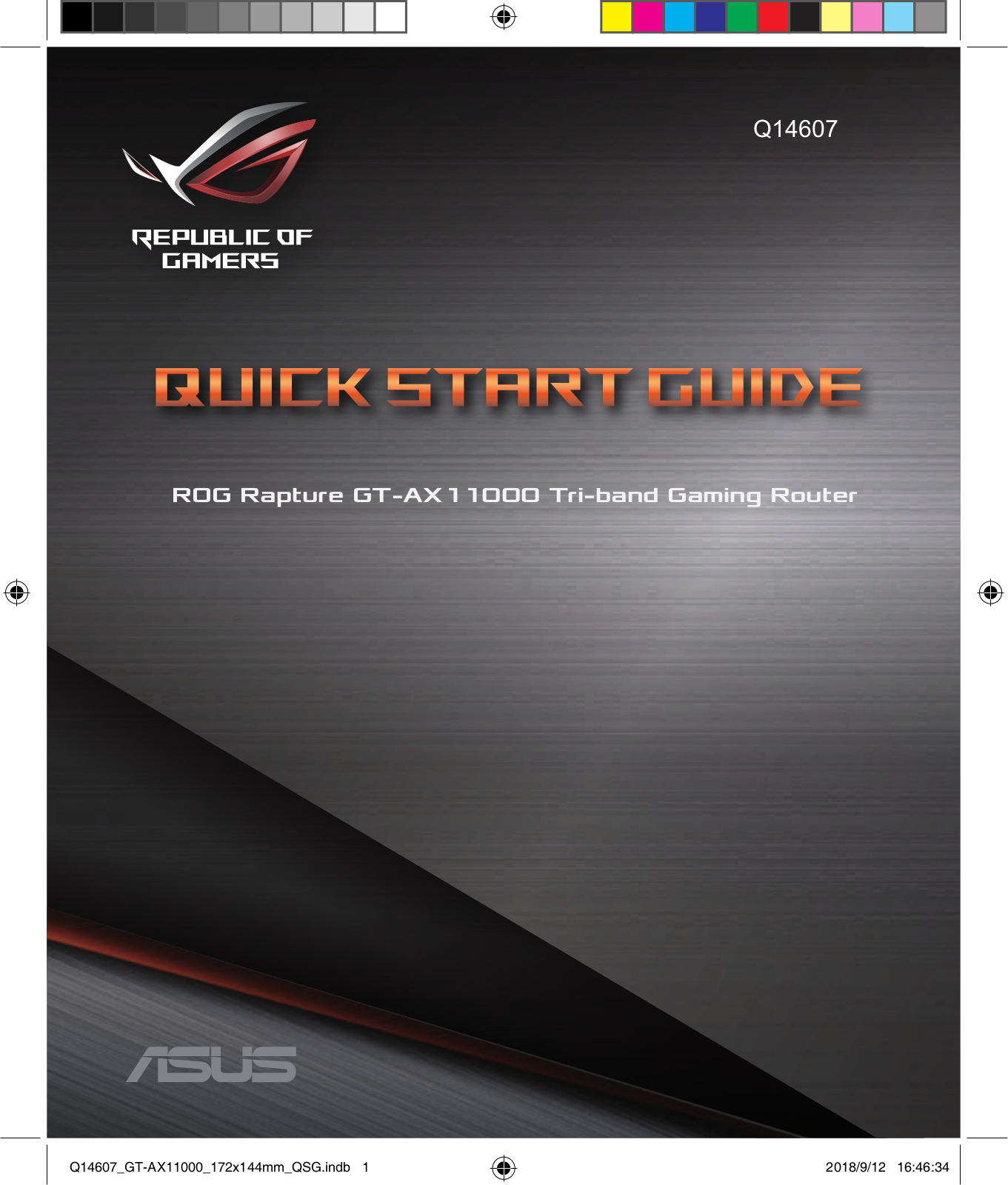 Asus ROG Rapture GT-AX11000 User manual