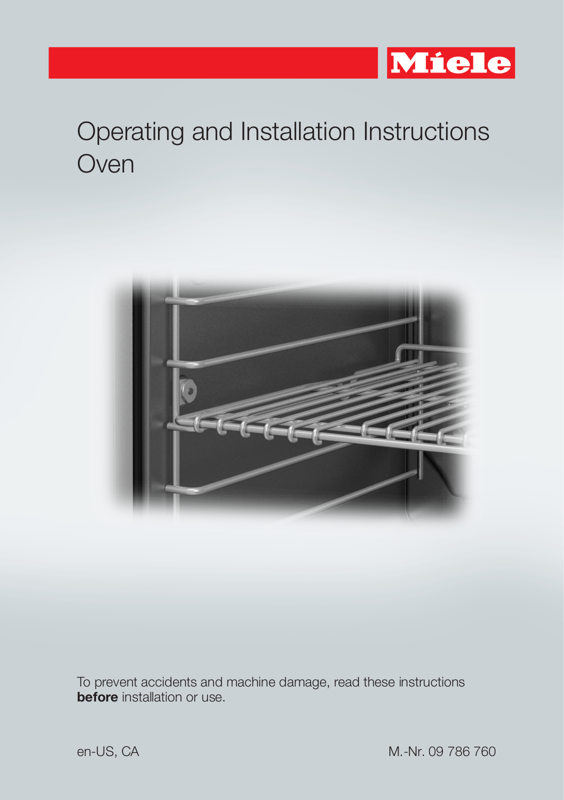 Miele H6180BP, H6280BP Installation Manual