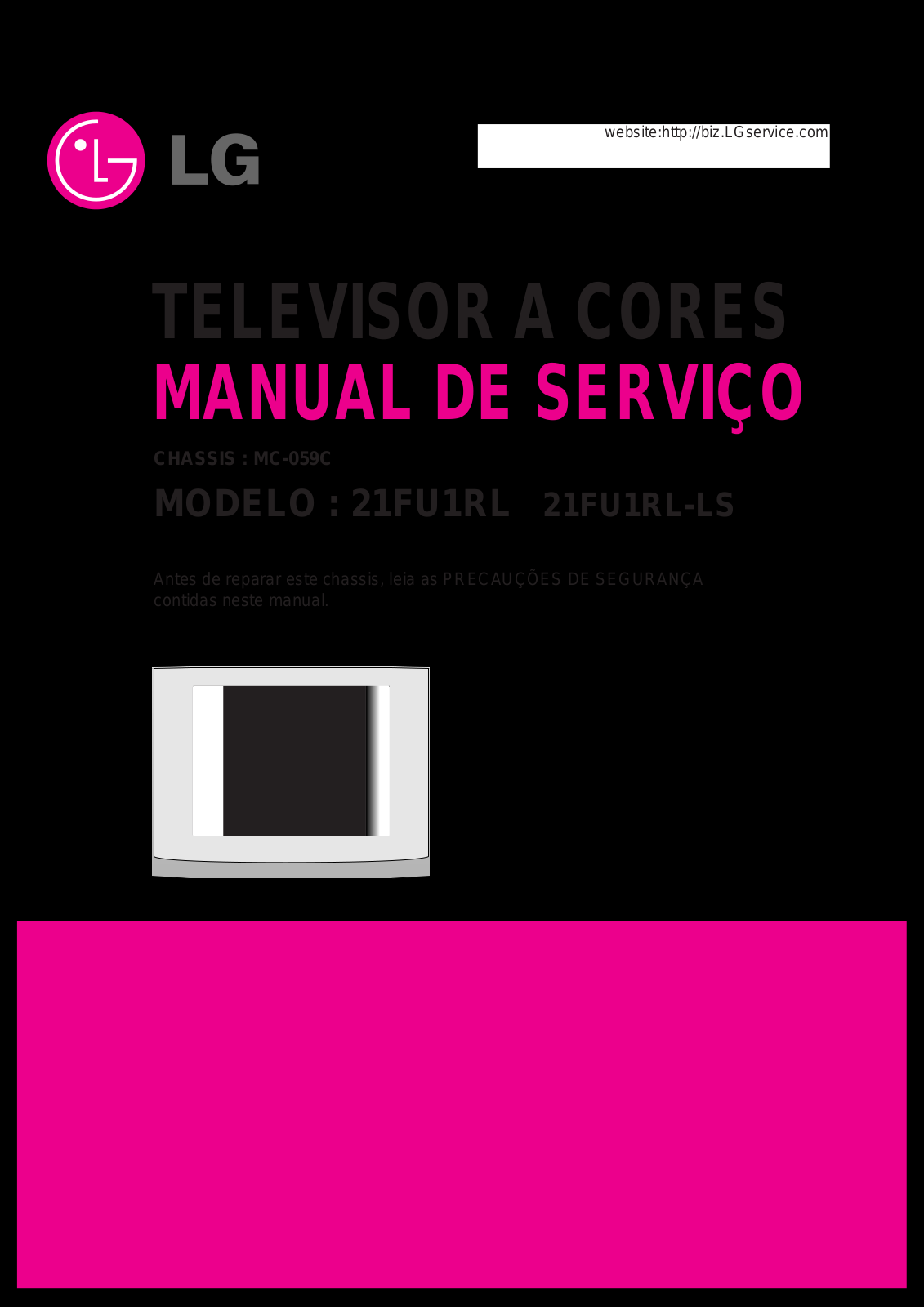 LG 21FU1RL-LS, 21FU1RL Service Manual