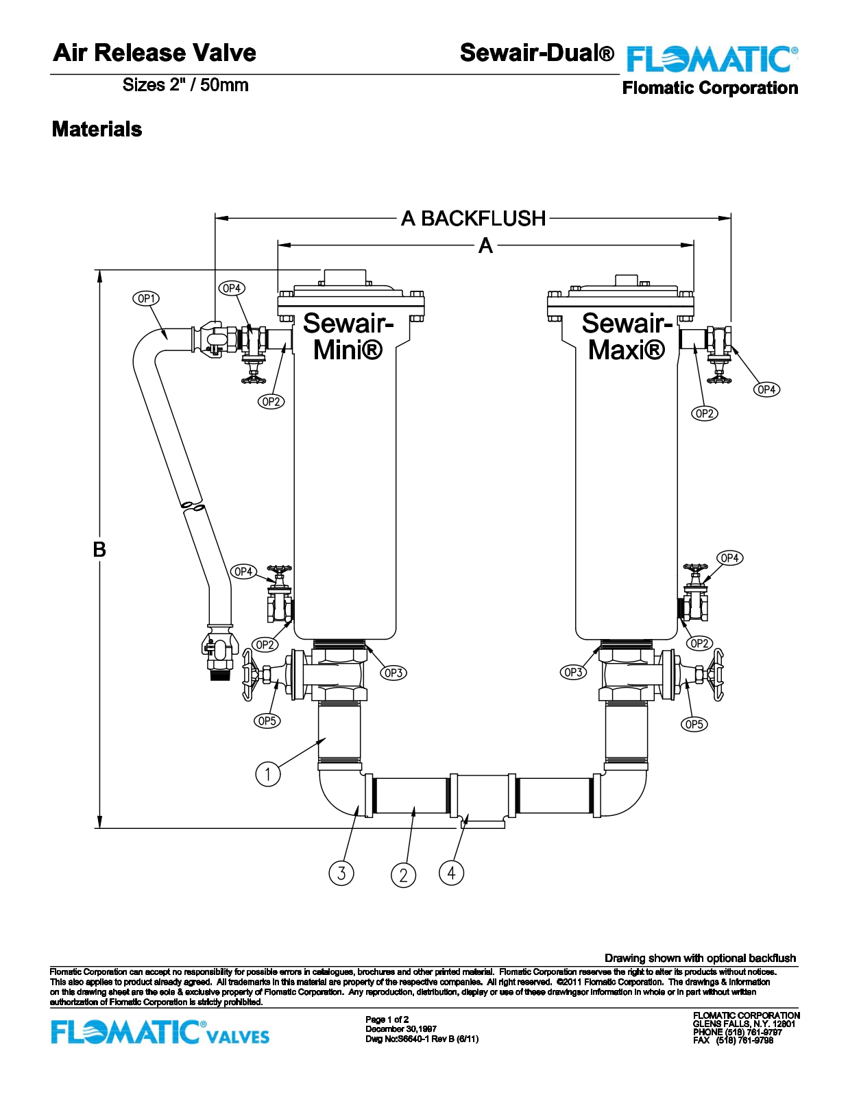 Flomatic Sewair-Dual Shematics