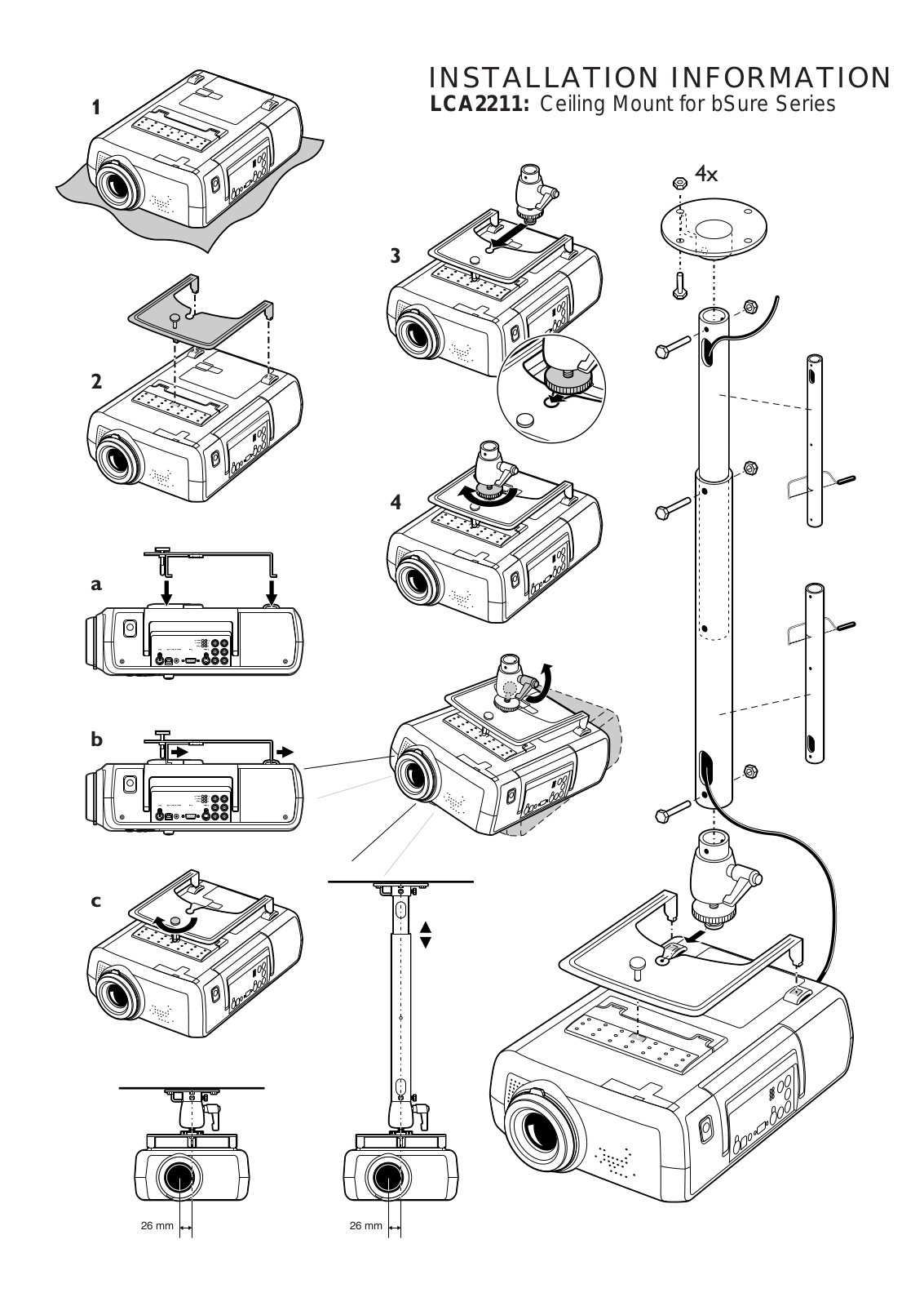 Philips LCA2211/00 User Manual