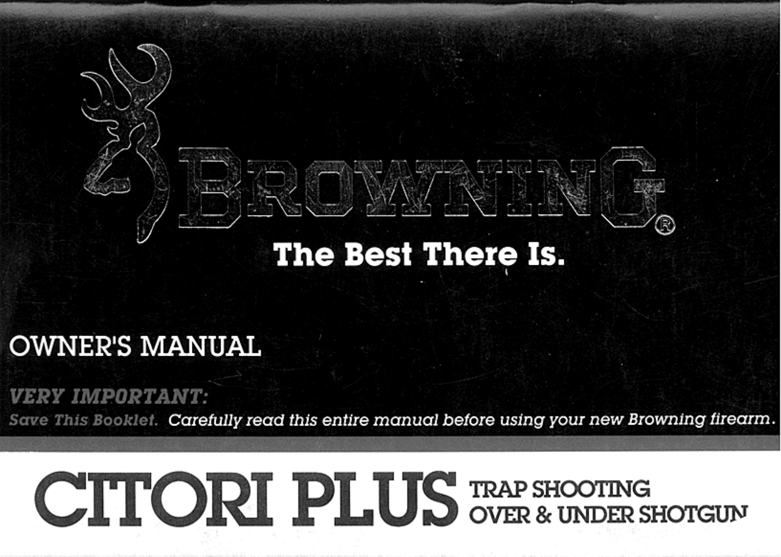 browning citori plus User Guide