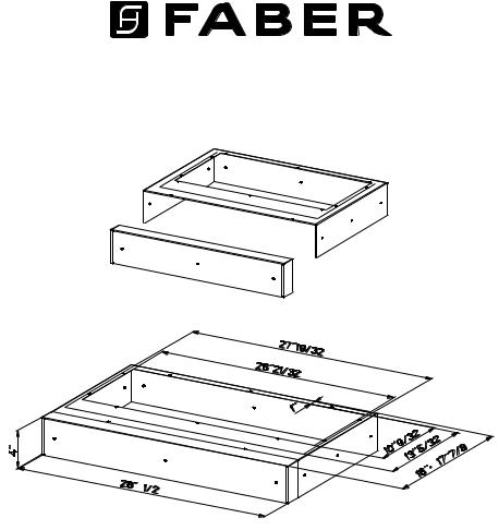 Faber LINE30ST PRODUCT SPECIFICATIONS