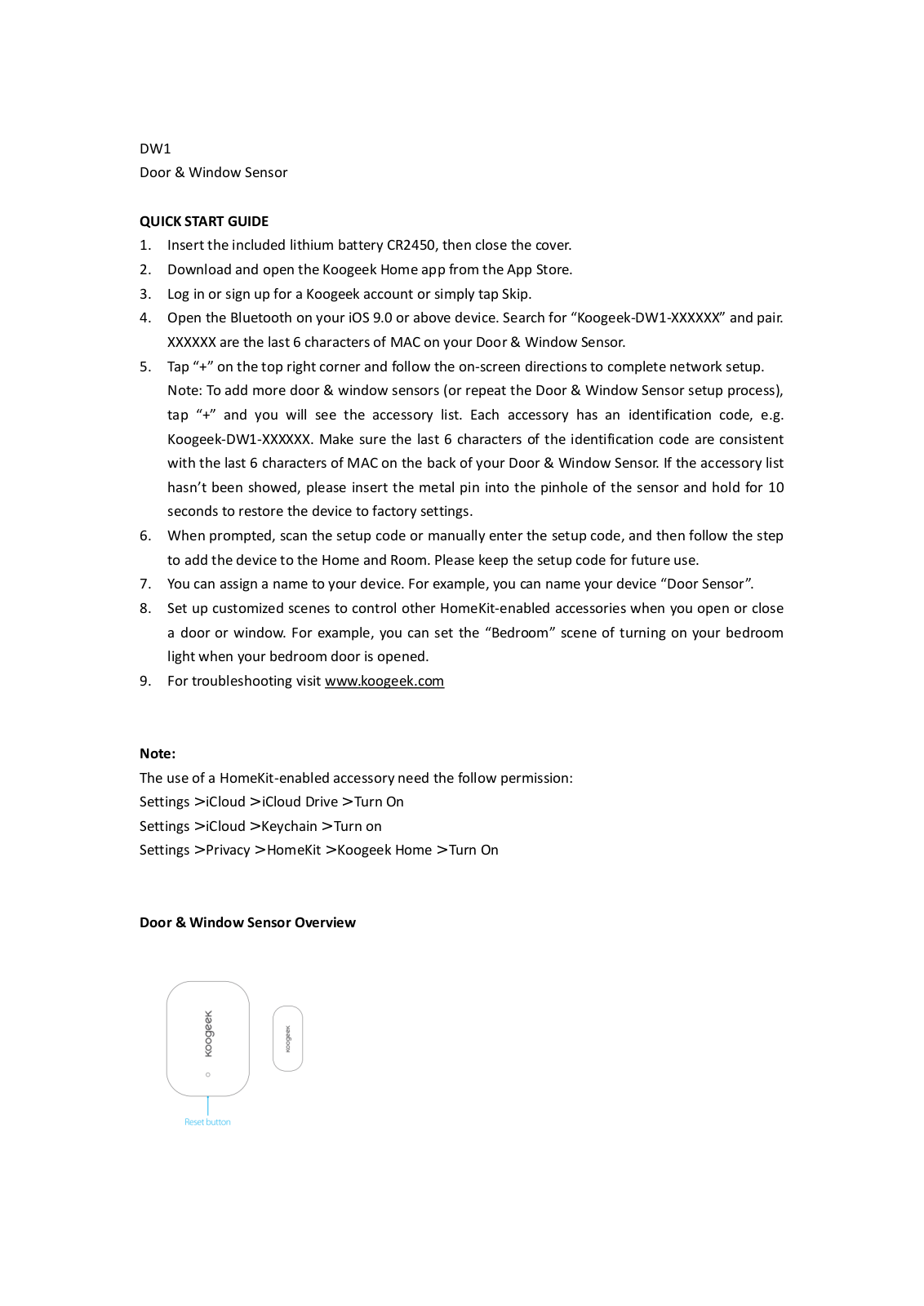 TOMTOP Technology DW1 User Manual