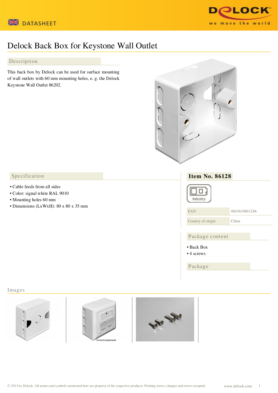 DeLOCK 86128 User Manual