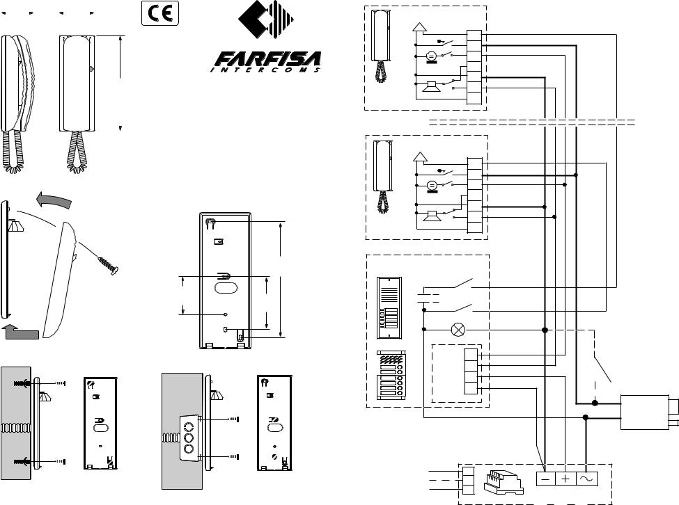 Farfisa PT510 Wiring Diagram