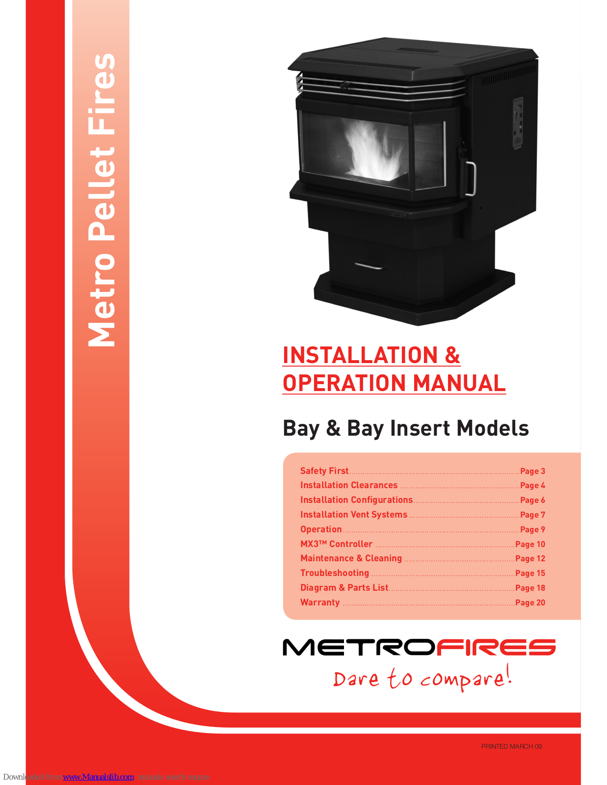 Metro Fires Bay, Bay Insert Operation Manual - ManualMachine.com
