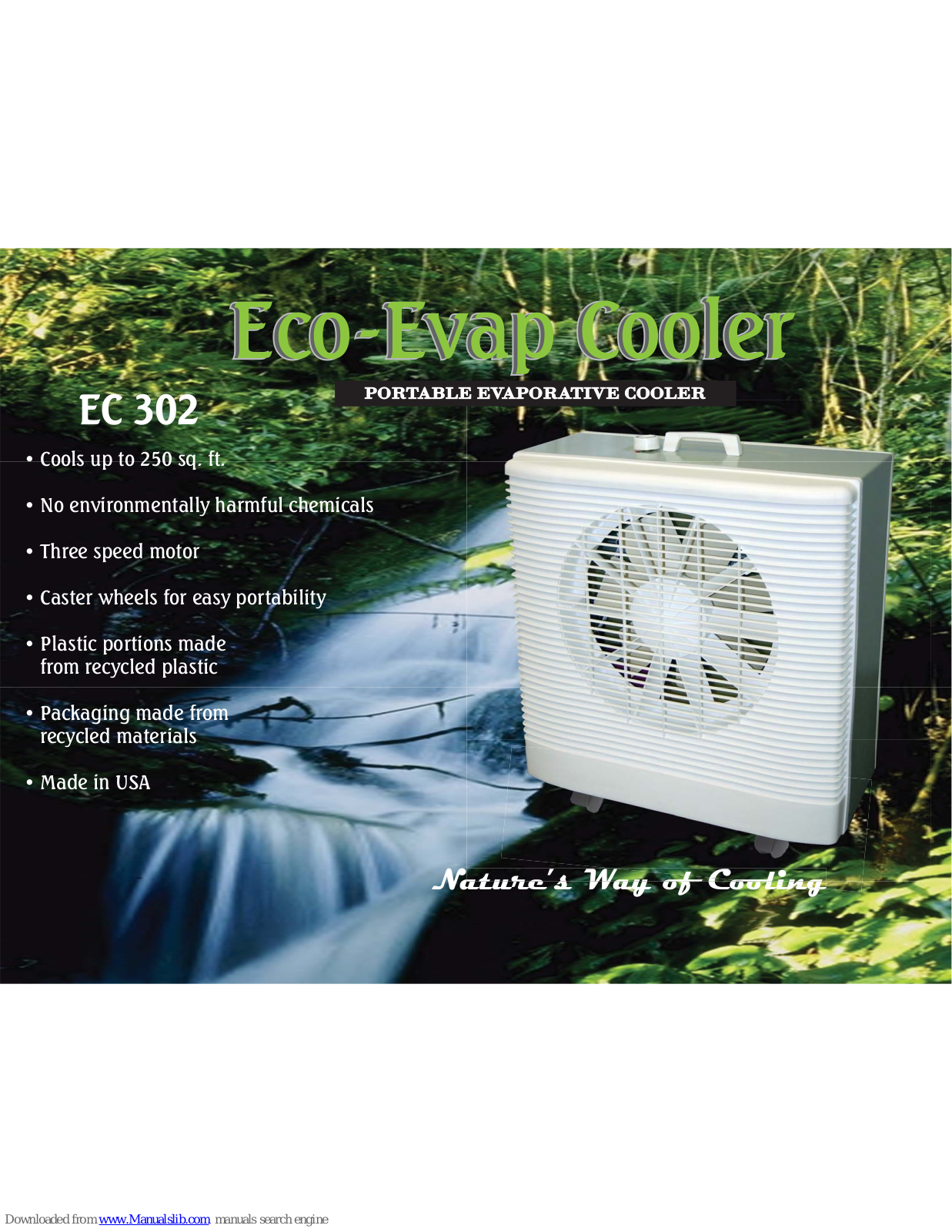 Champion Eco-Evap EC 302 Specifications