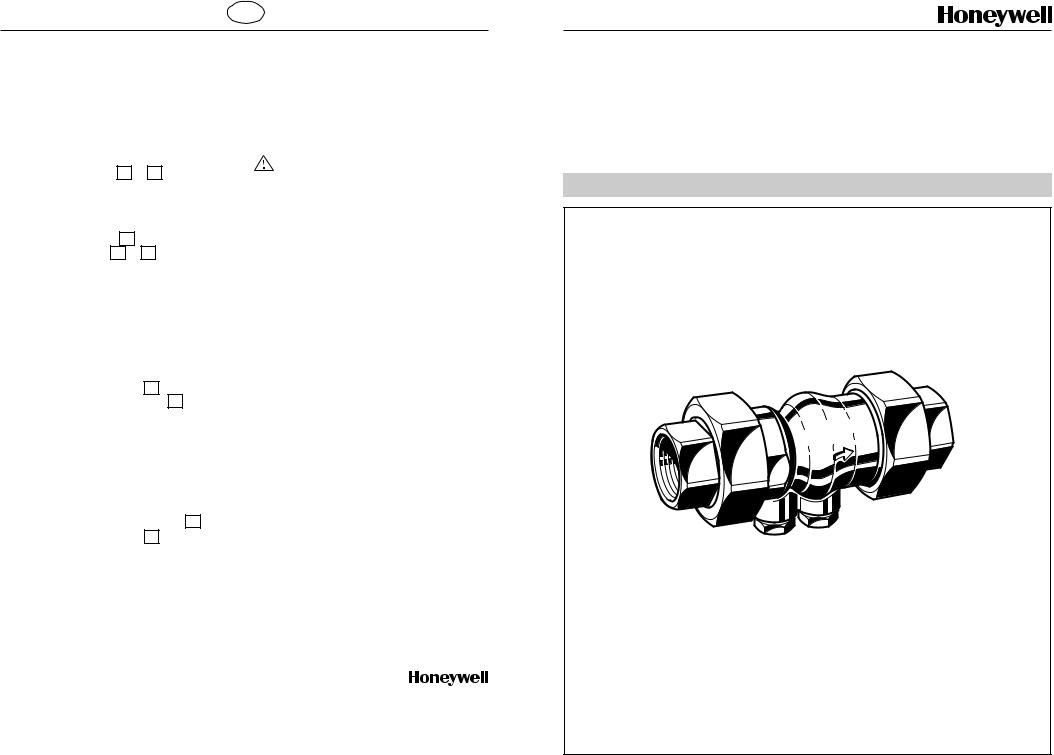 HONEYWELL RV281 User Manual