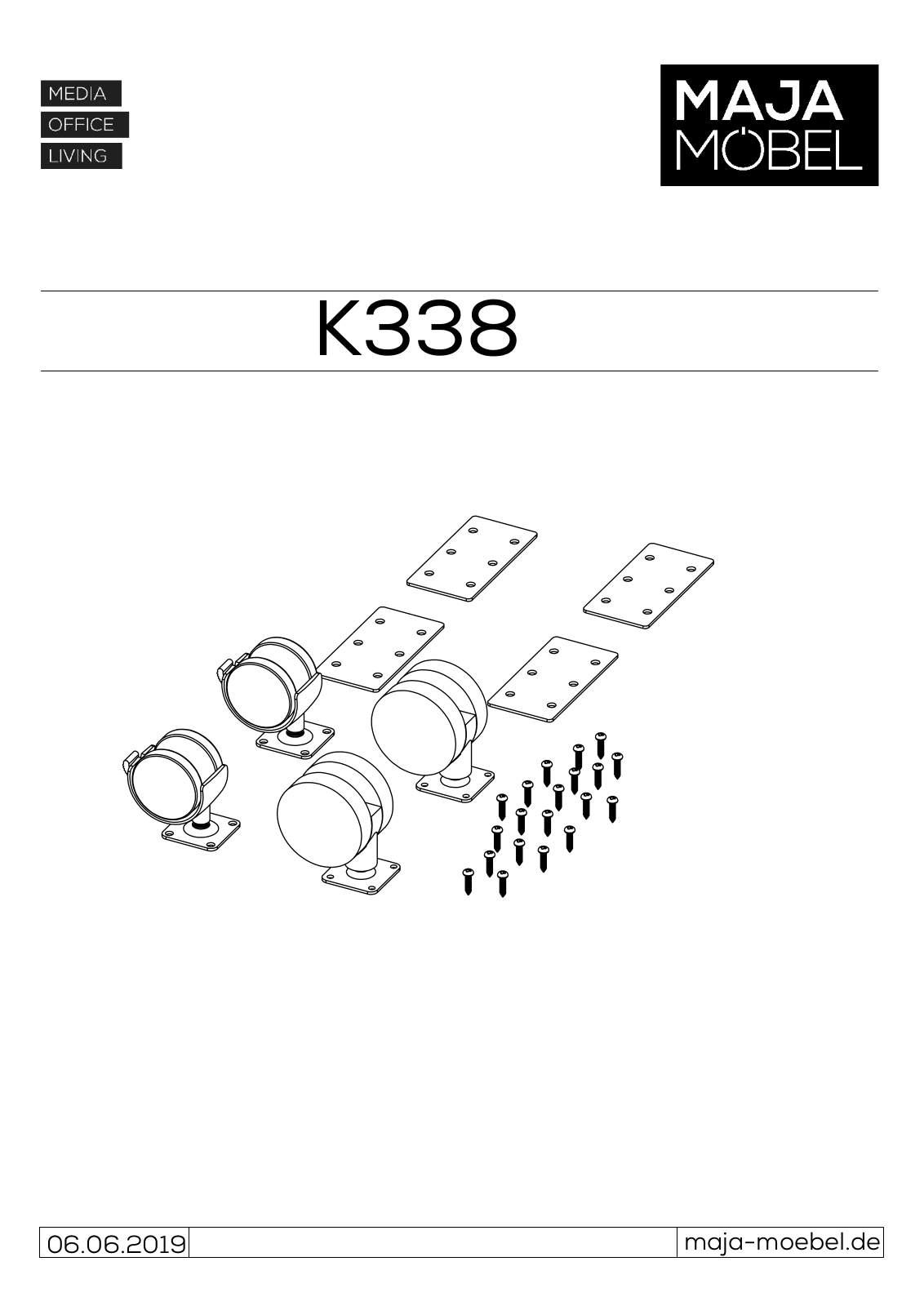 Maja Mobel K338 Assembly instructions