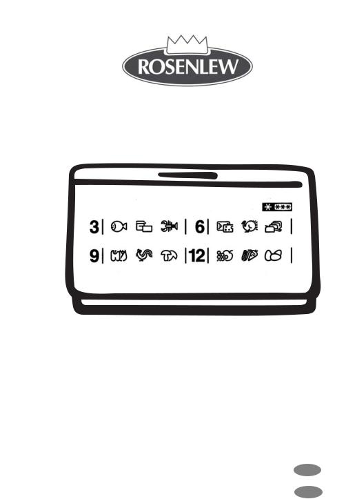 Rosenlew RSP213B, RSP304B User Manual