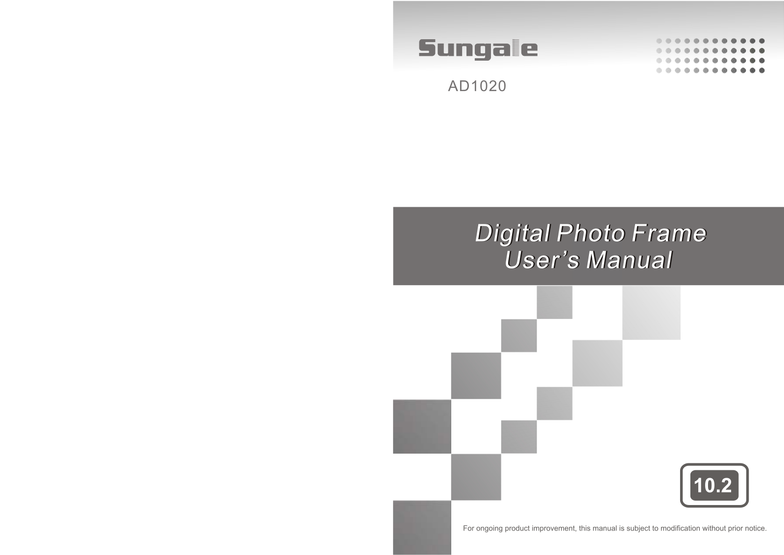 Sungale AD1020 User Manual