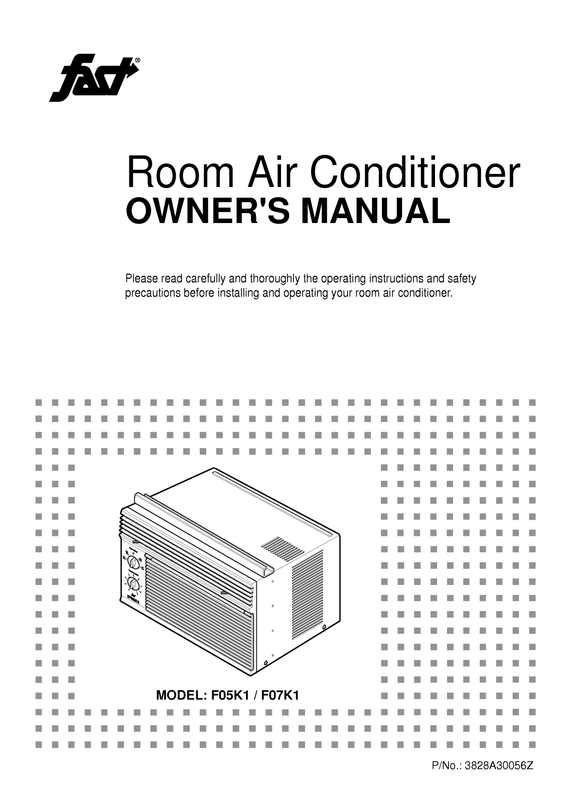 LG F05K1 1170271, F07K1 1170272 User Manual