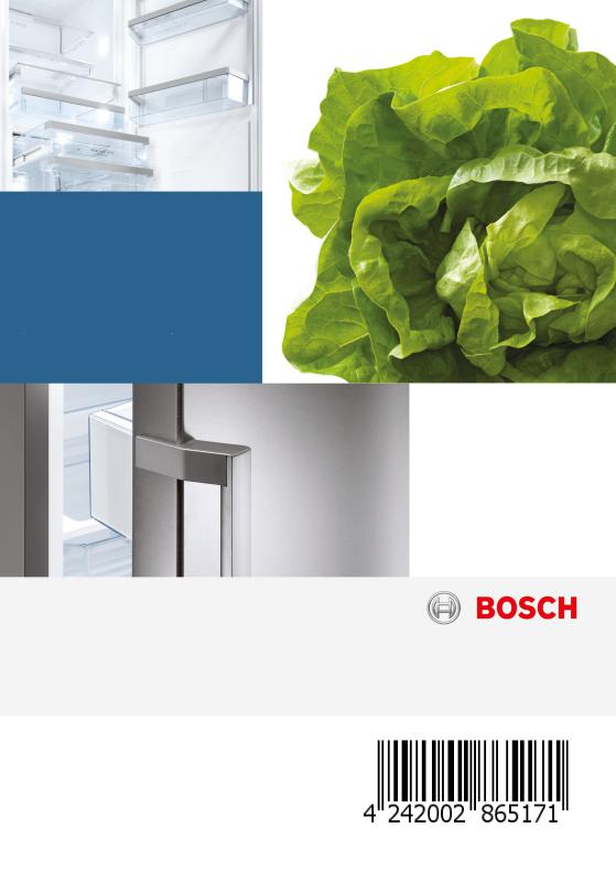 Bosch KGN36XL45 User Manual