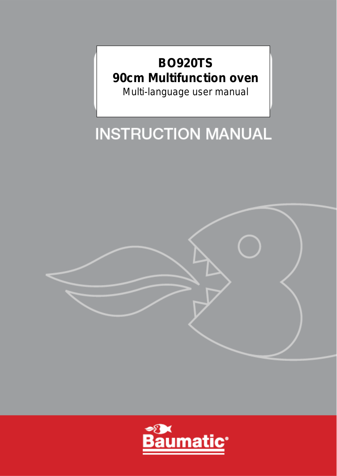 Baumatic BO920TS User Manual