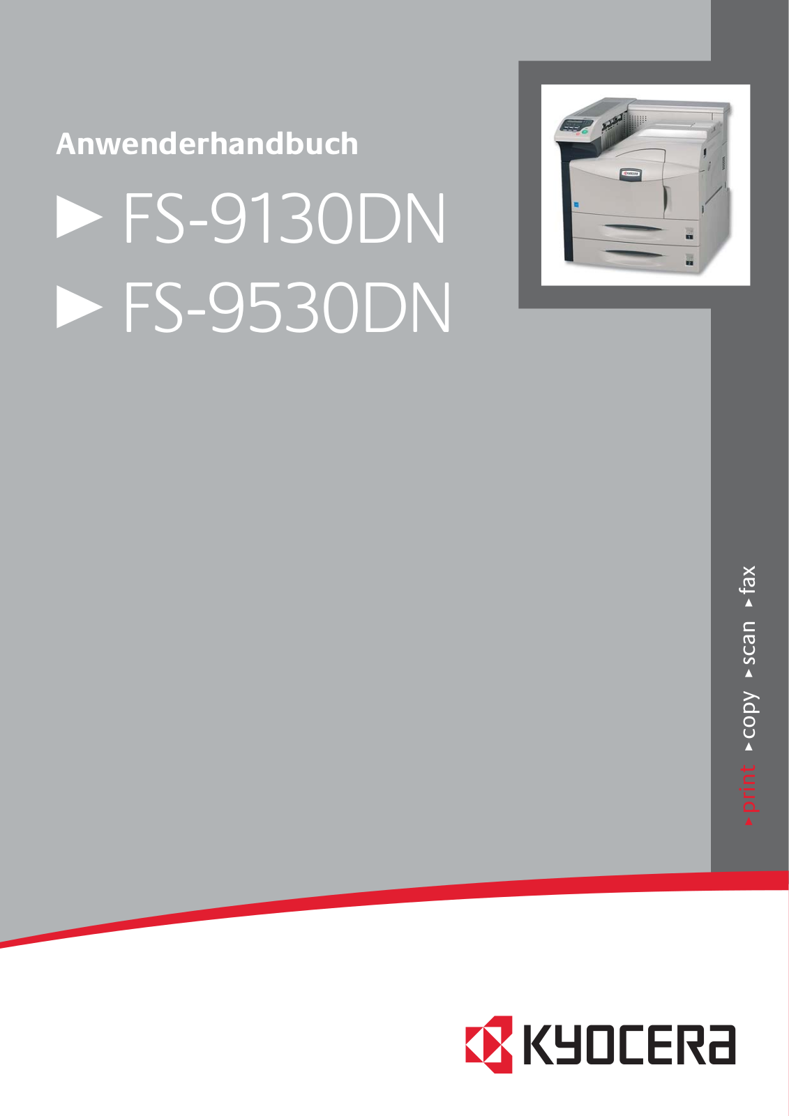 Kyocera FS-9130DN, FS-9530DN User Manual