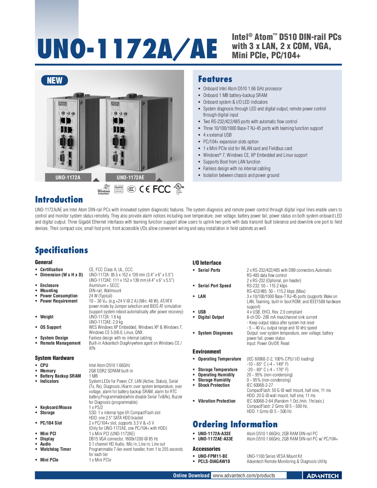 Impulse UNO-1172А-AE User Manual