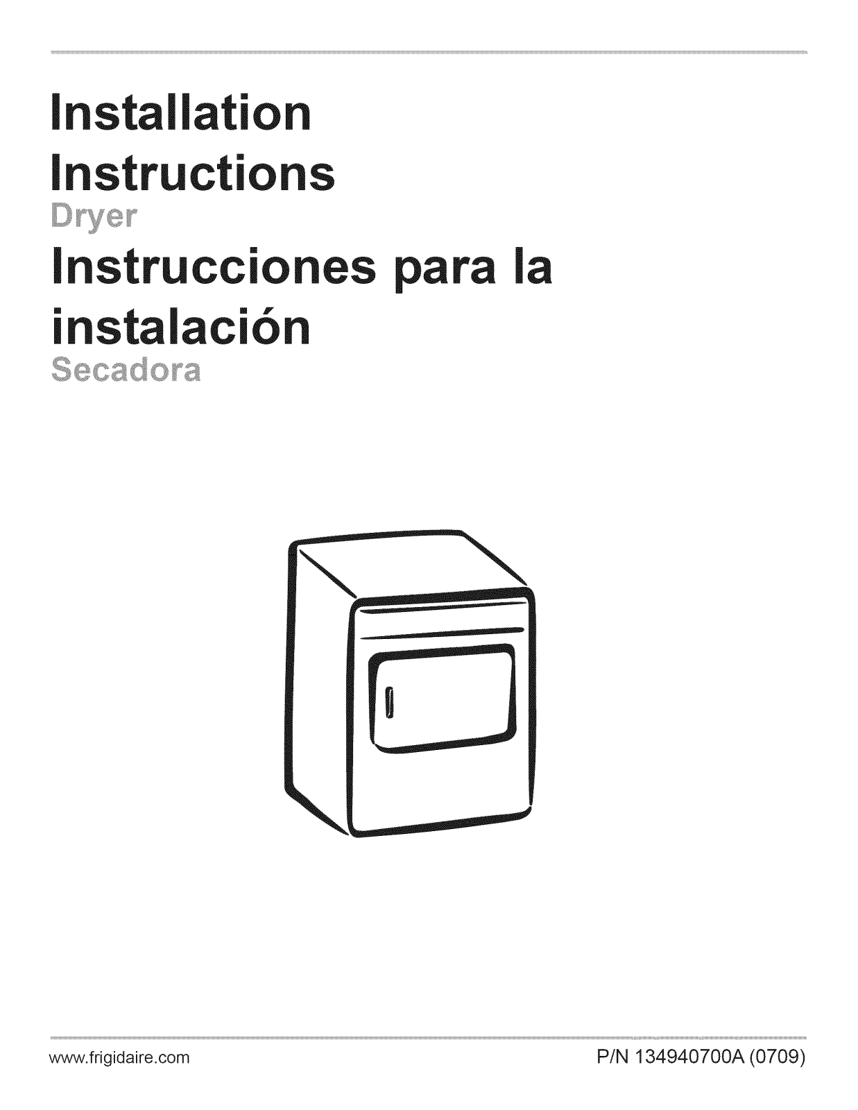 Frigidaire LEQ1442ES1, LEQ1452KS0, LEQ2152EE1 Installation Guide - ManualMachine.com