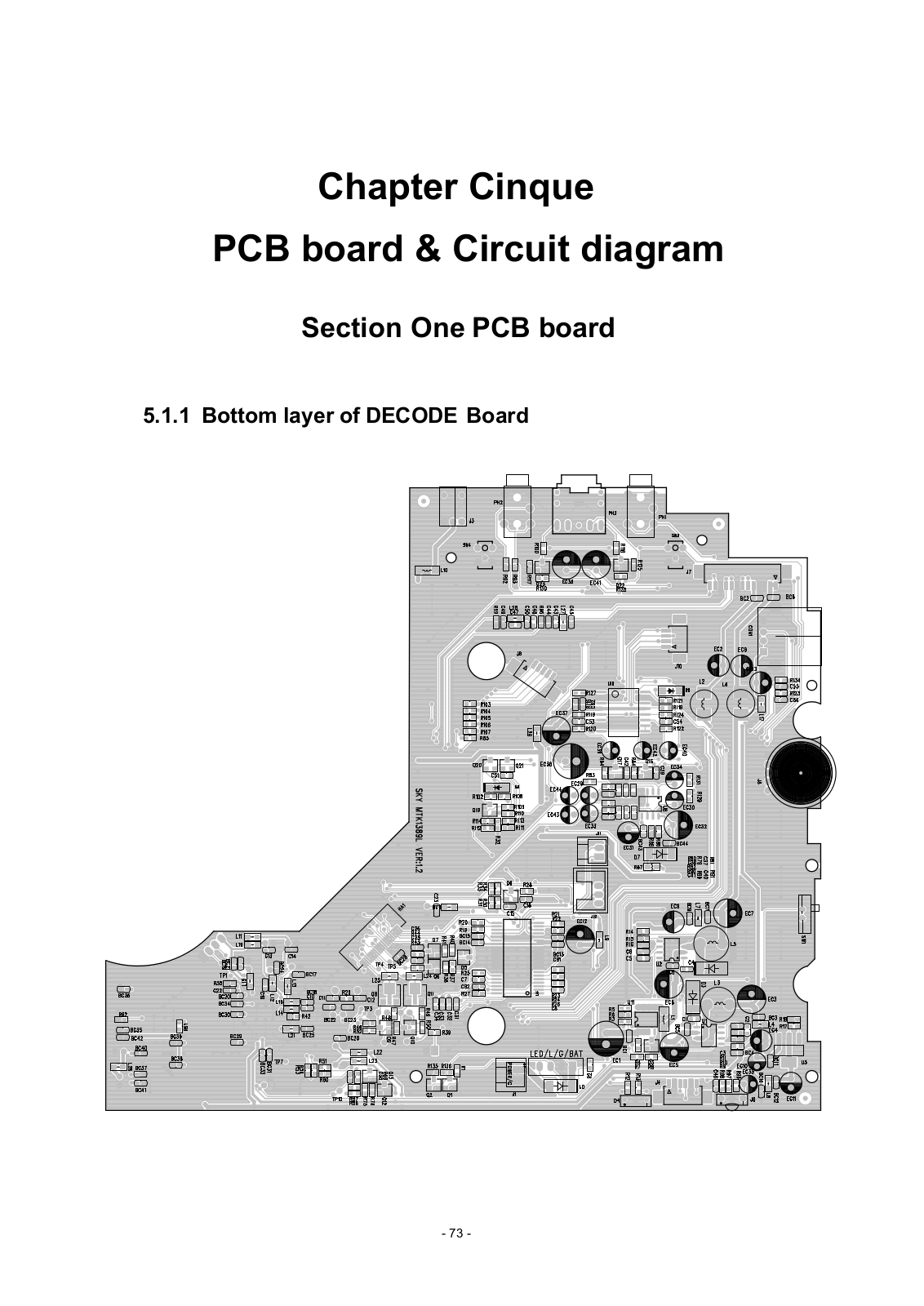 BBK DL371S Schematic