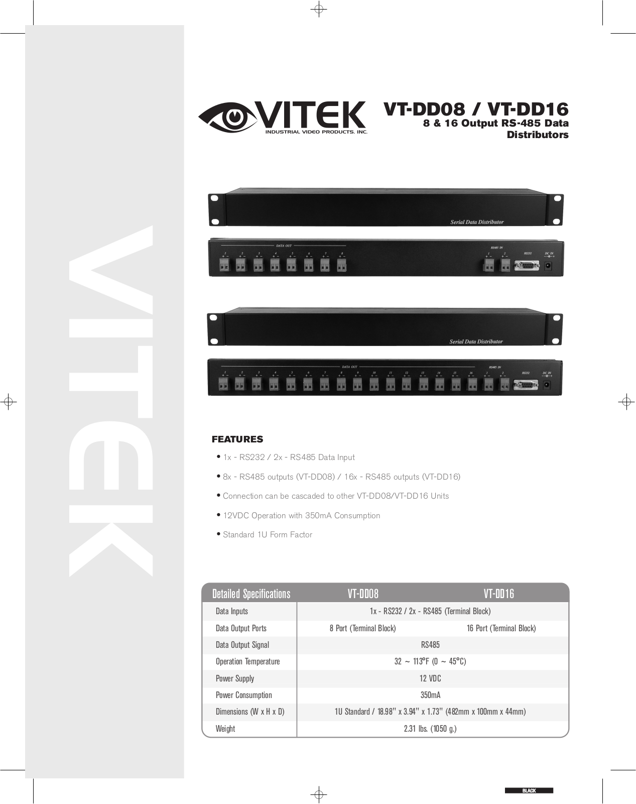 Vitek VT-DD08, VT-DD16 User Manual