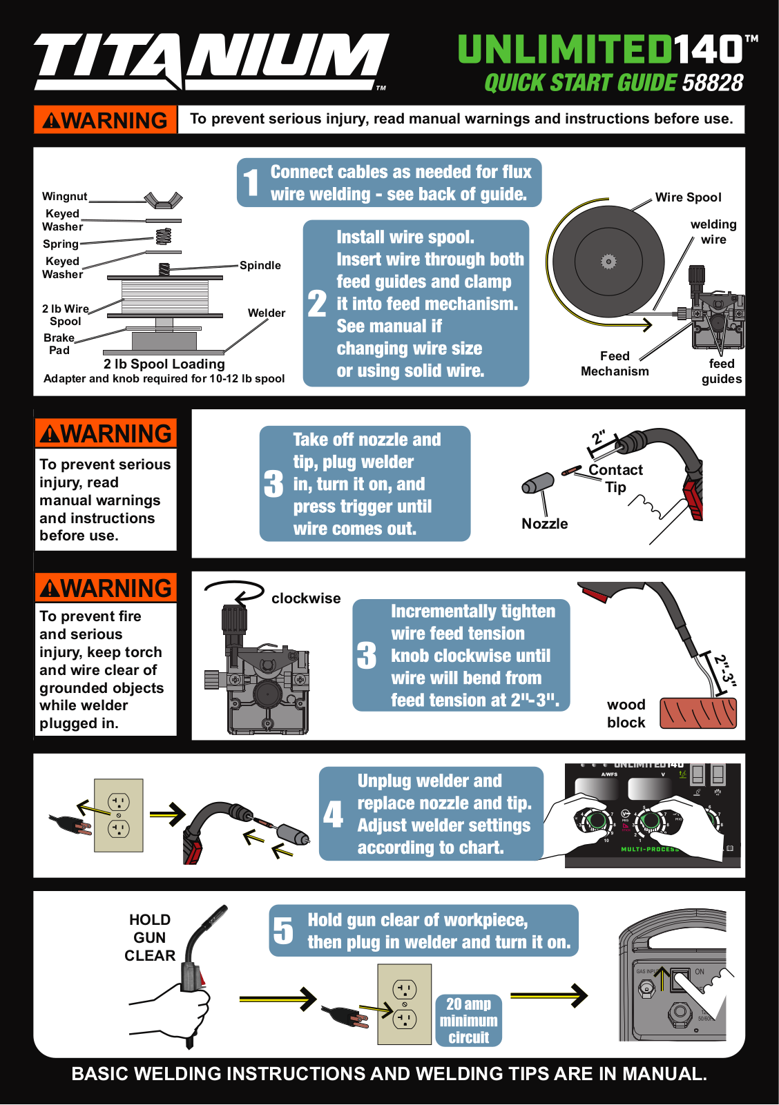 TITANIUM 58828 Quick Start Guide - ManualMachine.com