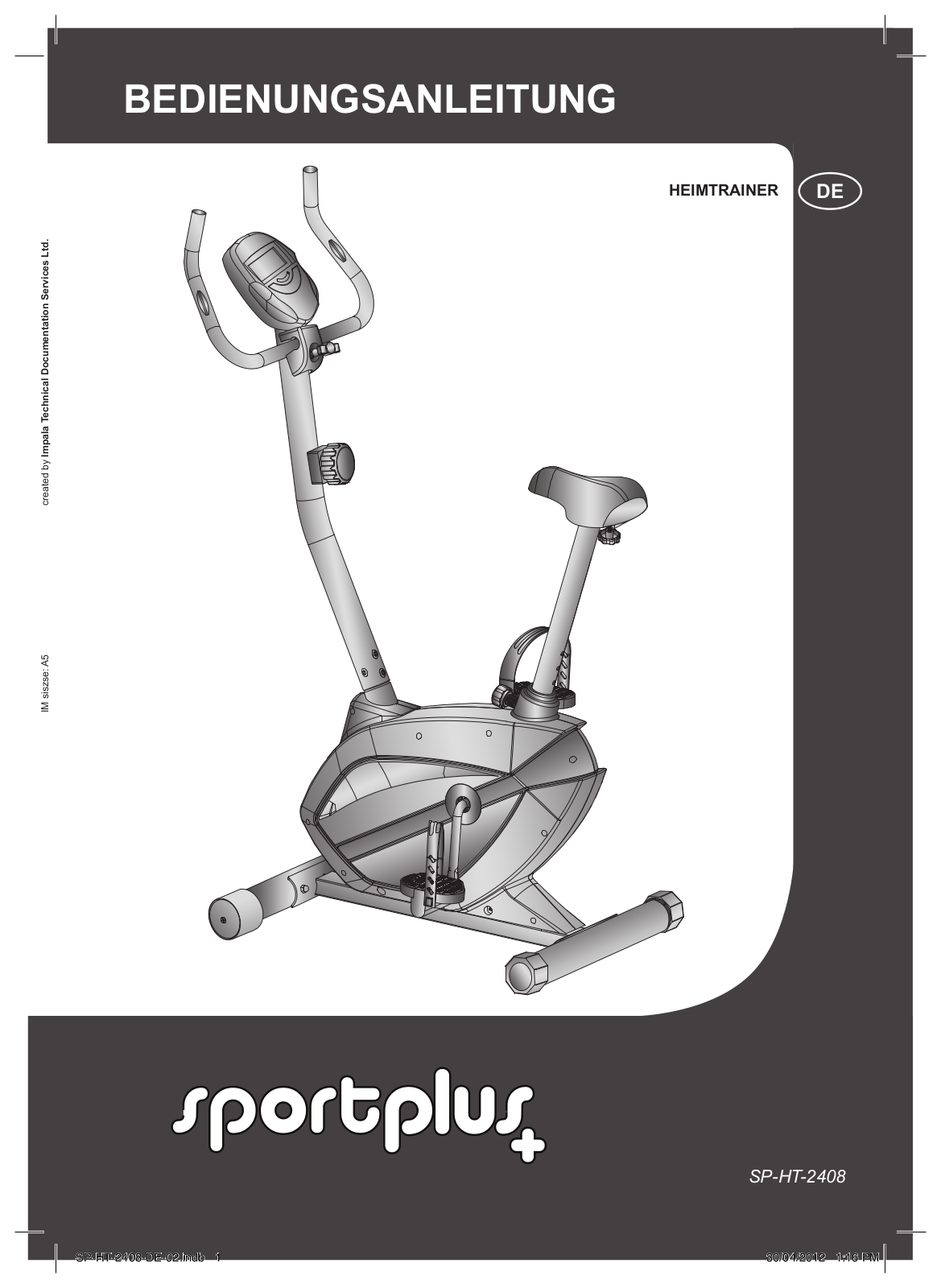 Sportplus SP-HT-2408 User Manual