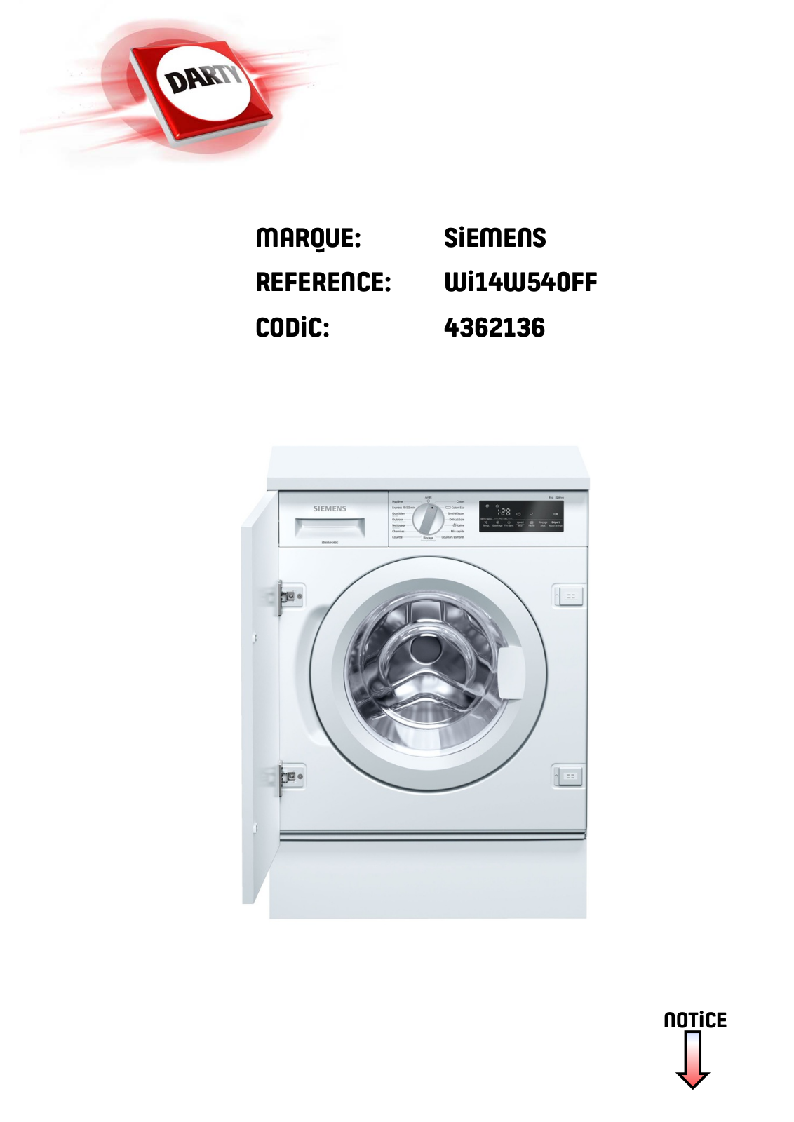 Siemens WI14W540FF, WI14W540EU User Manual