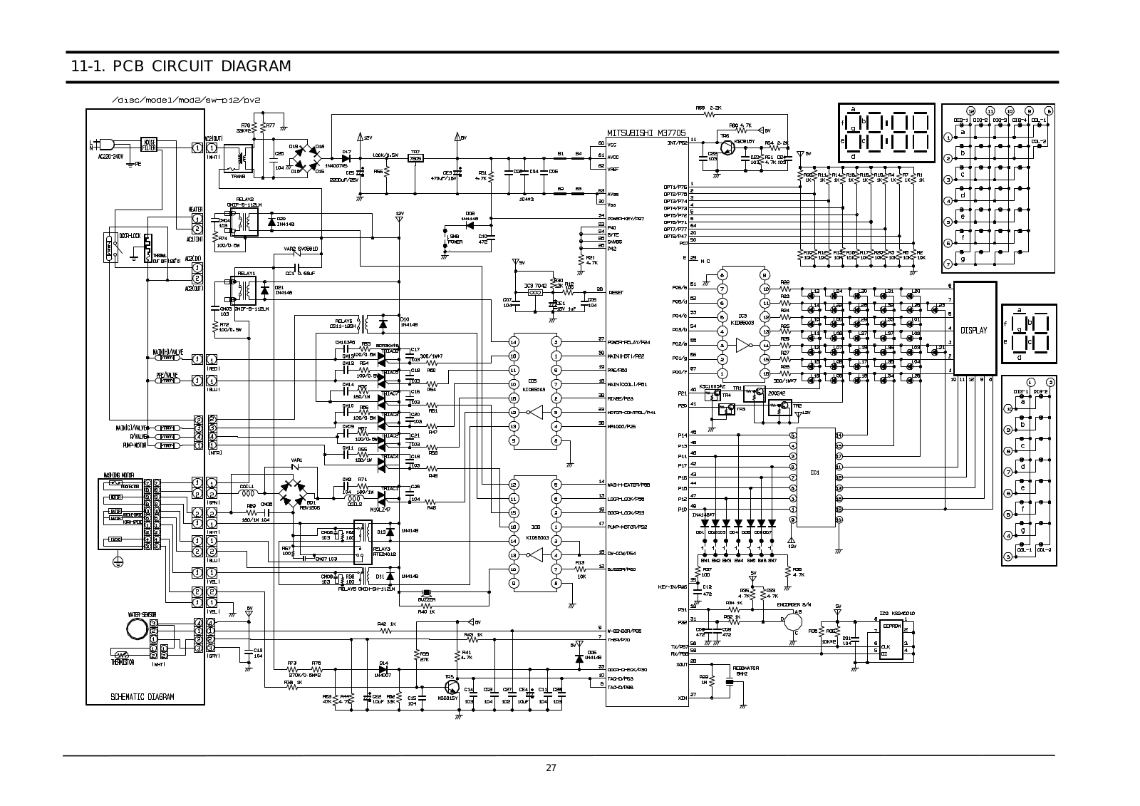 SAMSUNG S803J Schematic PCB Diagram