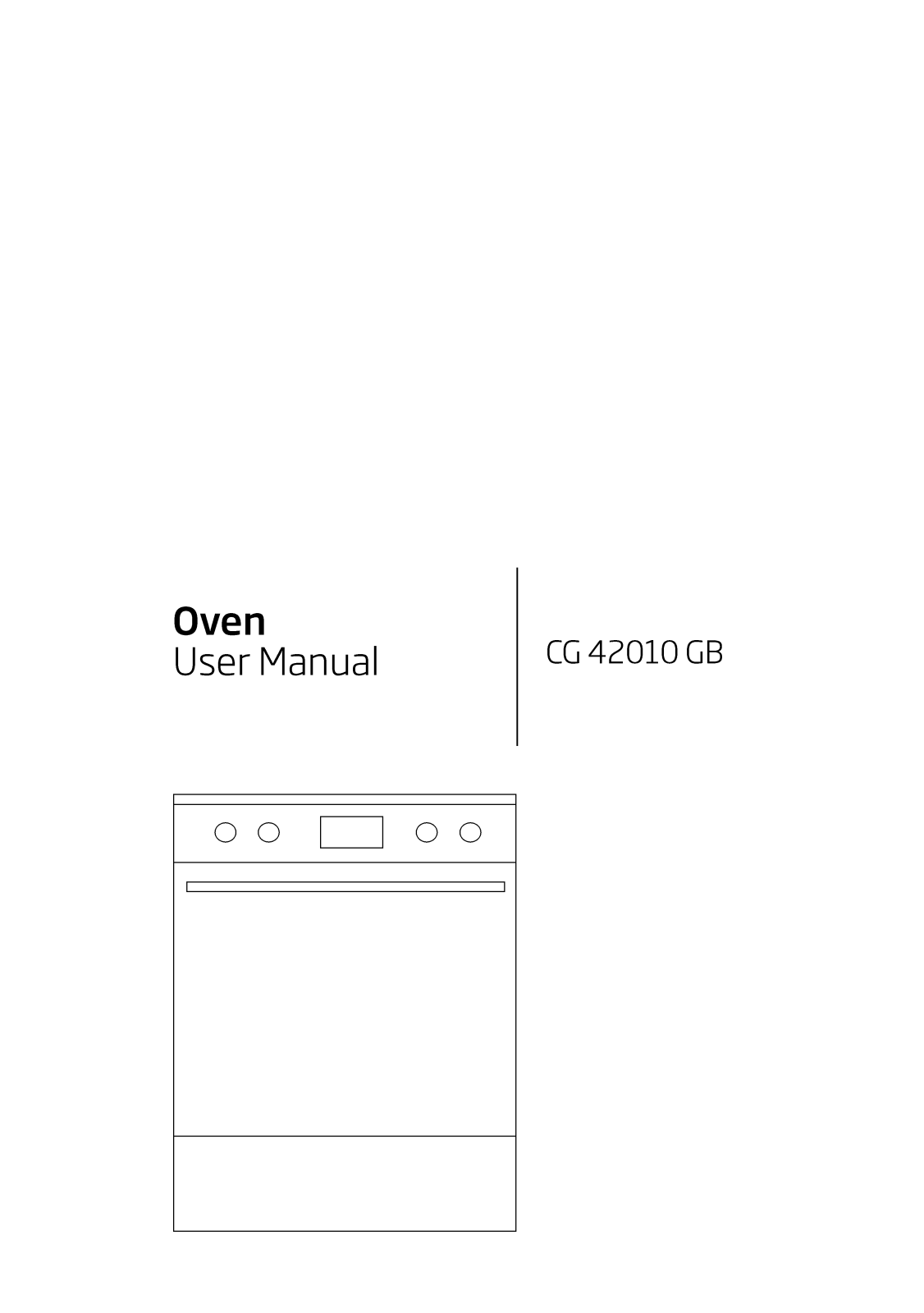 Beko CG42010GB User manual