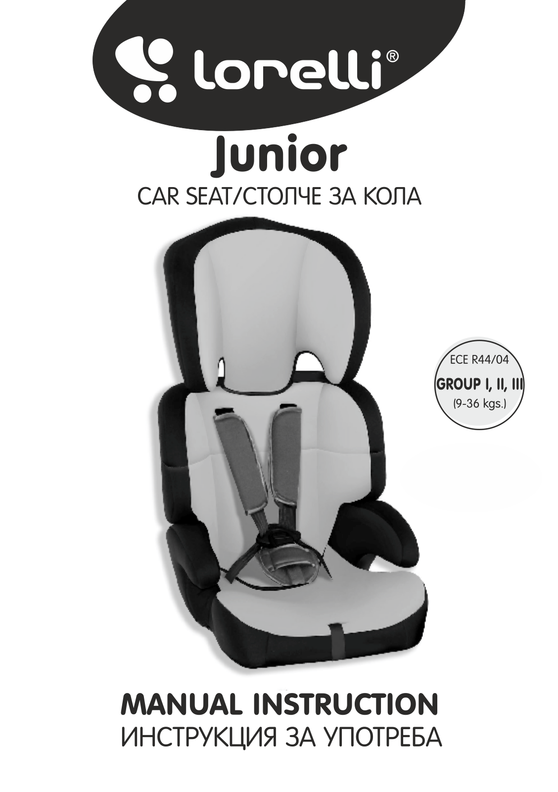 Lorelli Junior User guide - ManualMachine.com