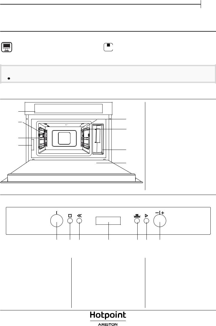 HOTPOINT/ARISTON MS 767 IX HA Daily Reference Guide