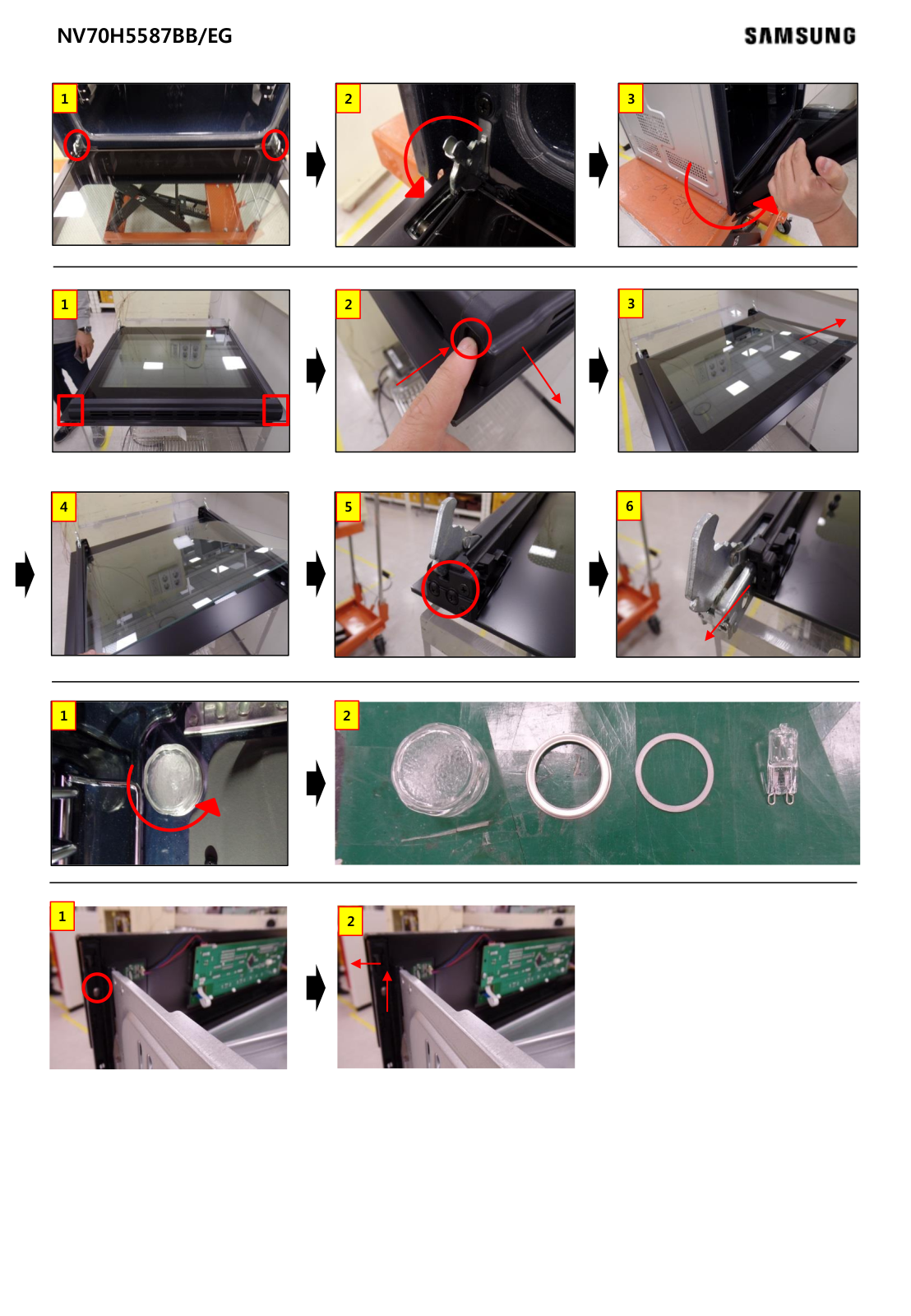 Samsung NV70H5587BB-EG operation manual