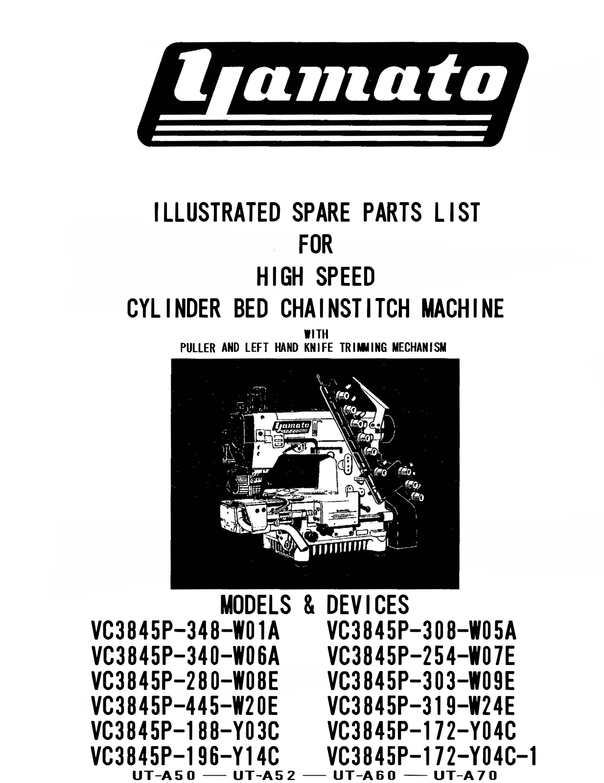 Yamato VC3845P User Manual