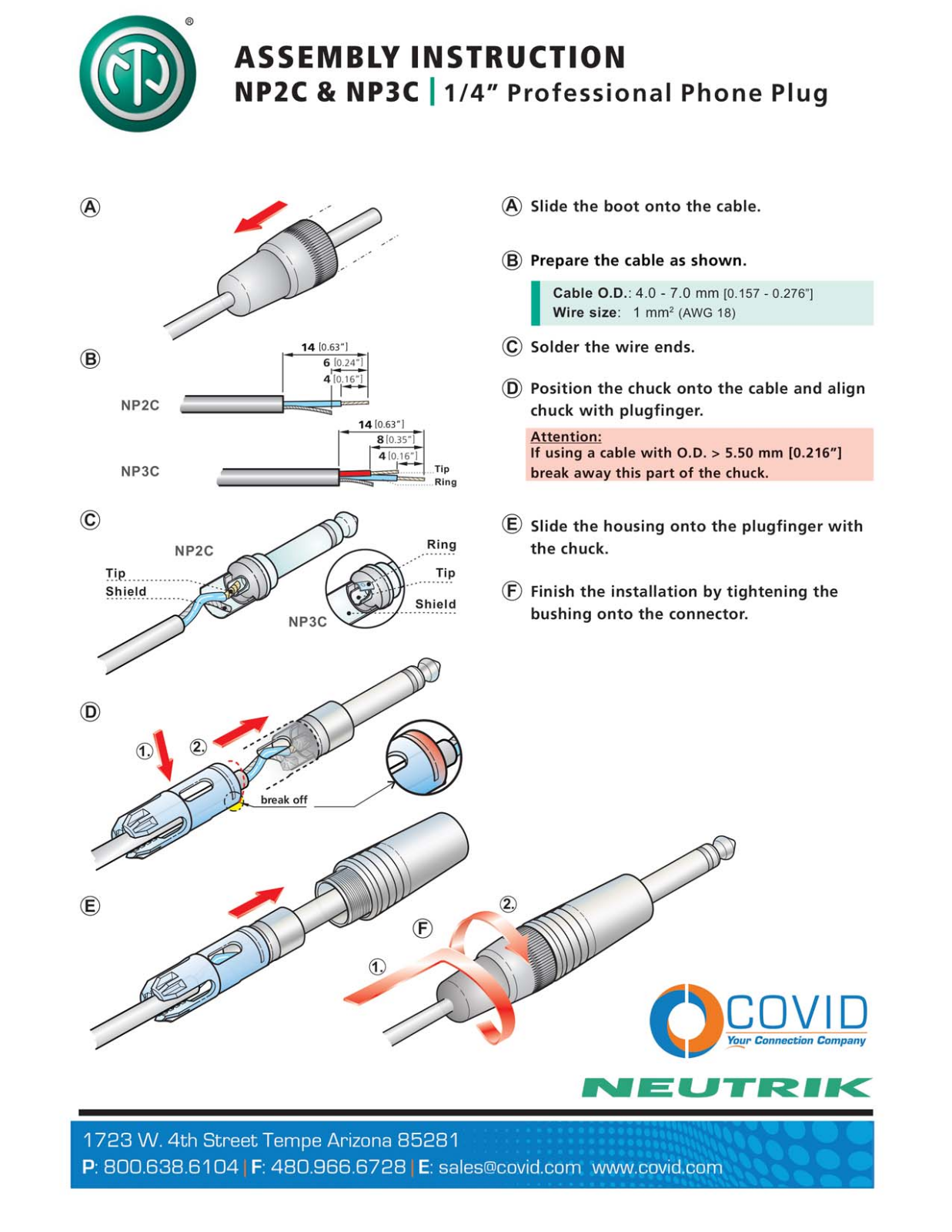 Covid NP2C, NP3C User guide - ManualMachine.com