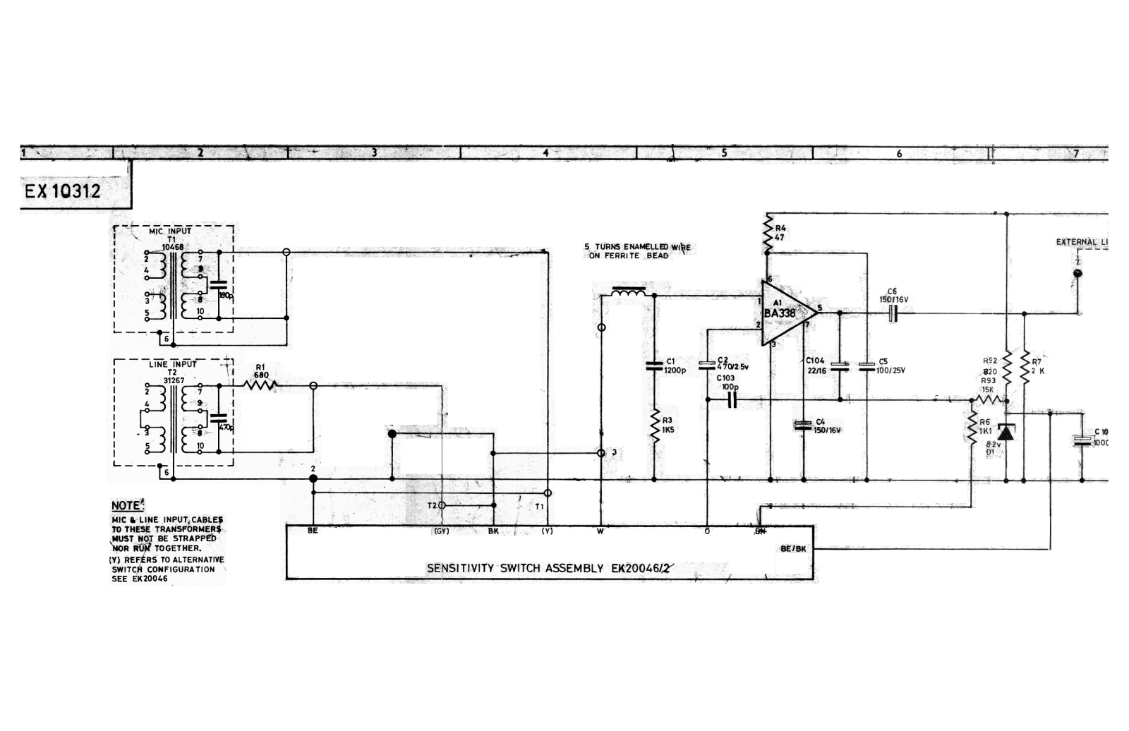 Neve 1081-preamp-only User Manual