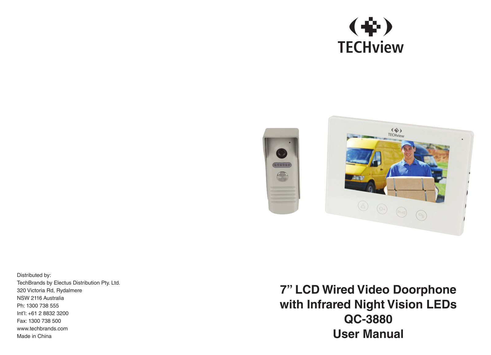 Techview QC-3880 User Manual