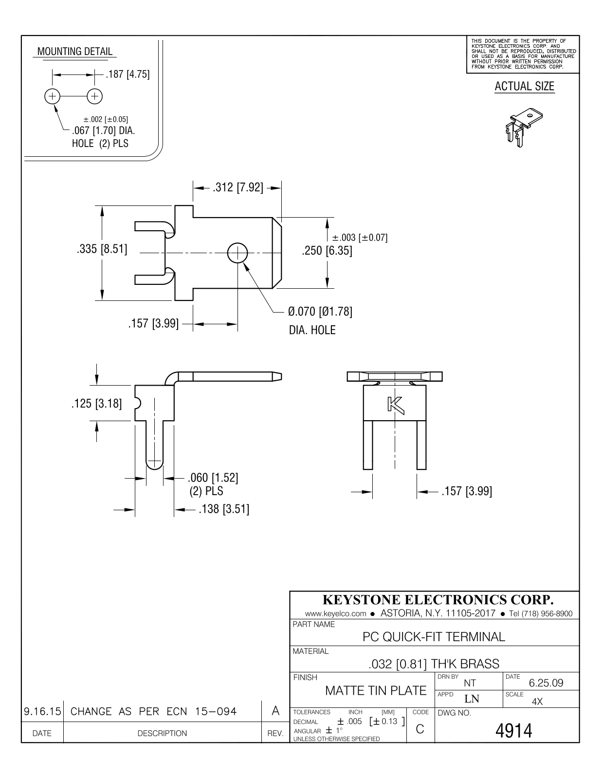 Datasheet 4914 Specification - ManualMachine.com